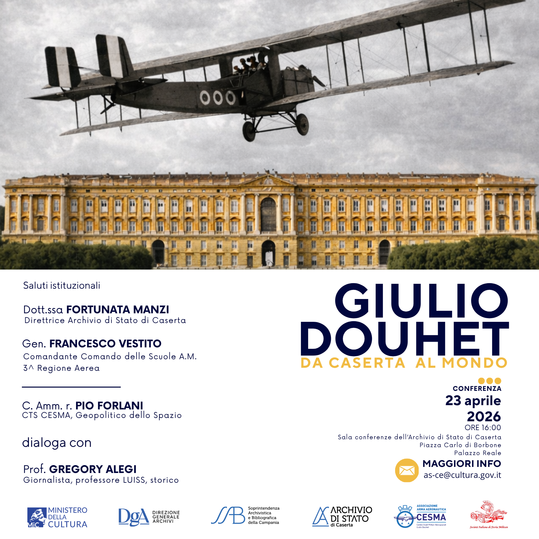 Giulio Douhet. Da Caserta al mondo